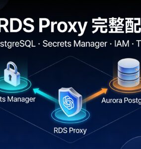 AWS RDS Proxy 完整配置指南（PostgreSQL）